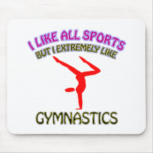 Gymnastikentwürfe Mousepads
