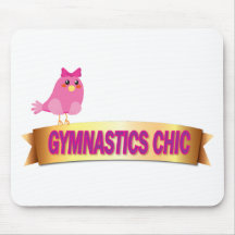 Gymnastisches Chic Mousepads