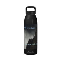 H2o Flaschen-Liebe u. Dankbarkeit Wasserflaschen