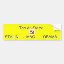 h und s, die All-Sterne: STALIN   -   MAO   -   O… Autoaufkleber