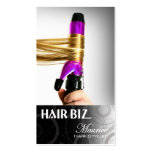 Haar-Geschäfte - Haar-Stylist-Schönheits-Salon-Wel Visitenkartenvorlagen