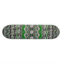 Habsucht-Aufkleber-Collage Personalisiertes Skateboarddeck