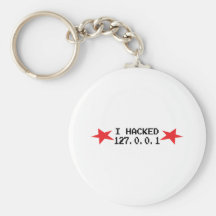 Hacker I zerhacktes 127.0.0.1 Schlüsselband