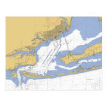 HAFEN-Diagramm-Postkarte Pensacola, Florida See