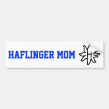 Haflinger Mamma - Autoaufkleber