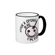 Haften Sie ein Spork in mir, ich sind Spaß! - Bech Kaffee Tassen