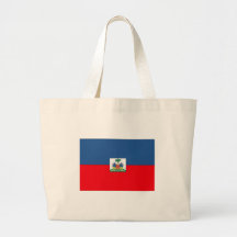 Haiti-Flagge Tasche