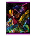 Haitienne en Vitraux Grußkarten