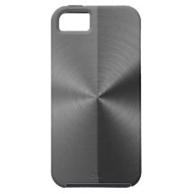 Halb graue u. halb schwarze Radialmetallart | iPhone 5 Schutzhüllen