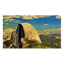 Halbe Haube Yosemite Visitenkarten Vorlagen