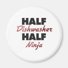 Halbe Spülmaschine halbes Ninja Magnete