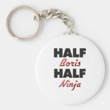 Halber Boris halbes Ninja Schlüsselband
