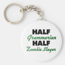 Halber Grammatiker-halber ZombieSlayer Schlüsselband