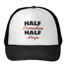 Halber Schauspieler halbes Ninja Netz Caps