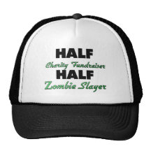 Halber Wohltätigkeit-Geldbeschaffer-halber ZombieS Kult Kappen