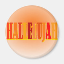 Halleluja-Magnet Kühlschrankmagnete