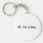 Hallo bin ich ein Mac Schlüsselband