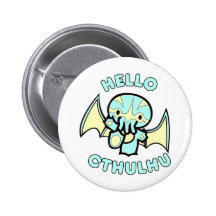 Hallo Cthulhu Button