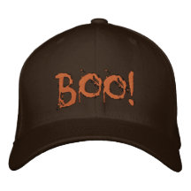 Halloween beängstigender blutiger Boo!!! Bestickte Baseballmützen