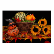 Halloween-Dekoration Fotostatuen