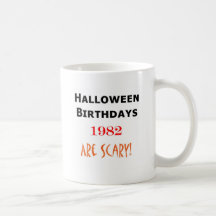 Halloween-Geburtstag 1982 Teetasse