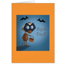 Halloween-Grüße Grußkarte
