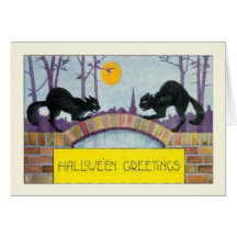 Hallowe'en Grüße Grußkarte