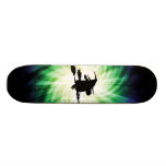 Halloween-Hexe-Silhouette; Cool Bedruckte Skateboarddecks
