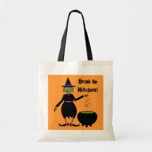 Halloween-Hexe-Taschen-Tasche