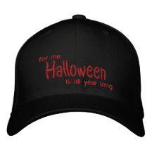 Halloween-Hut Bestickte Mützen