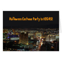 Halloween-Kostüm-Party in VEGAS! Karte