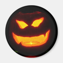 Halloween-Kürbislaterne Magnete