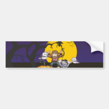 Halloween Party Auto Sticker