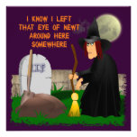 Halloween-Party-Einladung