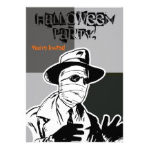 Halloween-Party-Einladung