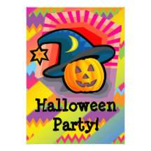 Halloween-Party-Einladung