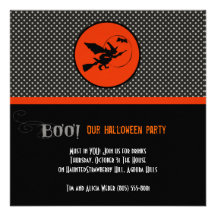 HALLOWEEN-PARTY Einladung