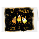 Halloween-Party-Einladung Karte