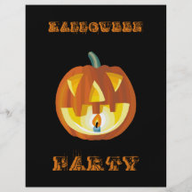 Halloween-Party Individuelle Flyer