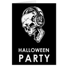 Halloween-Party Karten