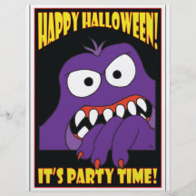 HALLOWEEN-PARTY-KARTEN FLYERBEDRUCKUNG