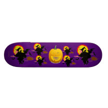 HALLOWEEN-SKATEBOARDS - PROreißwölfe - HEXEN Individuelle Skateboarddecks