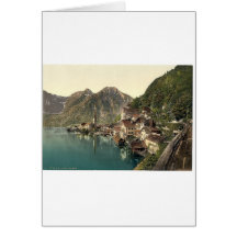 Hallstatt, Oberösterreich, Austro-Ungarn Grußkarten