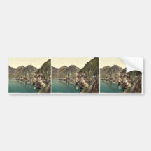 Hallstatt, Oberösterreich, Austro-Ungarn klassisch Auto Sticker