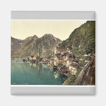 Hallstatt, Oberösterreich, Austro-Ungarn klassisch Kühlschrankmagnete