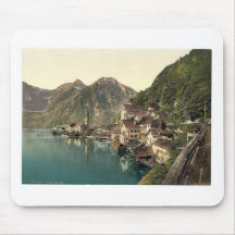 Hallstatt, Oberösterreich, Austro-Ungarn Mauspad