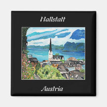 Hallstatt, Österreich-Magnet Magnete