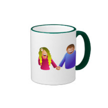 Halten der Hände Kaffee Tasse