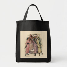 Halten der Post Tasche