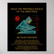 halten Sie die unsichtbaren Soule von martyred… Posterdrucke